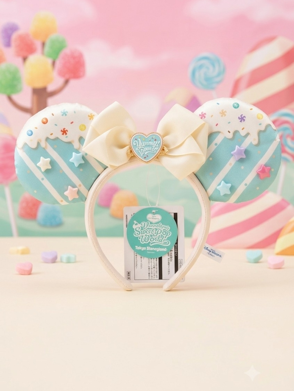 Disney Tokyo Resort Vannelope's Sweet-Pop World Ears Headband